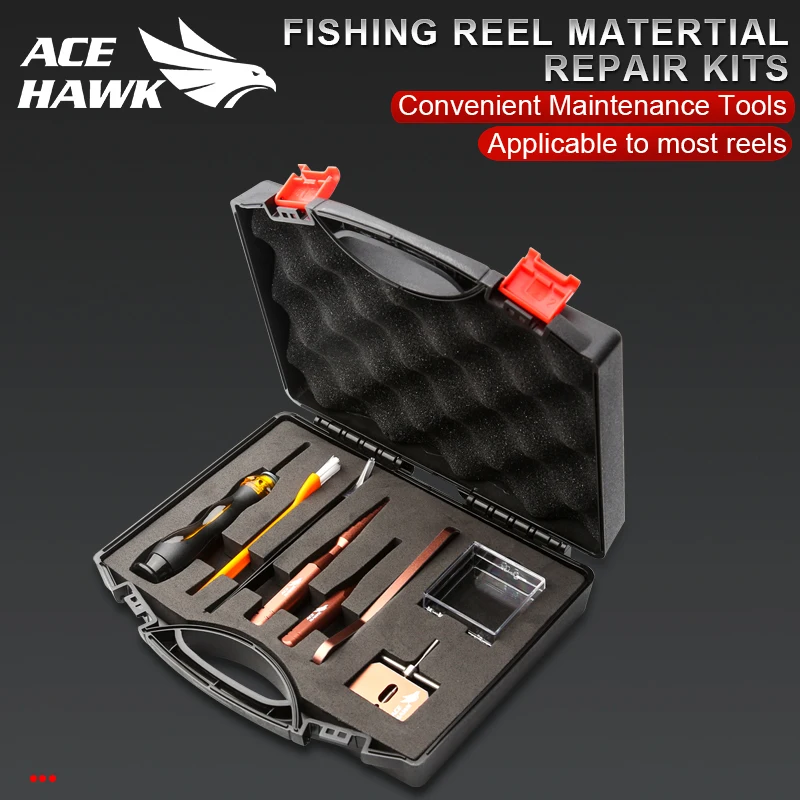 Ace Hawk DIY Рыболовная катушка Matertial Repair kit Combo инструменты для технического