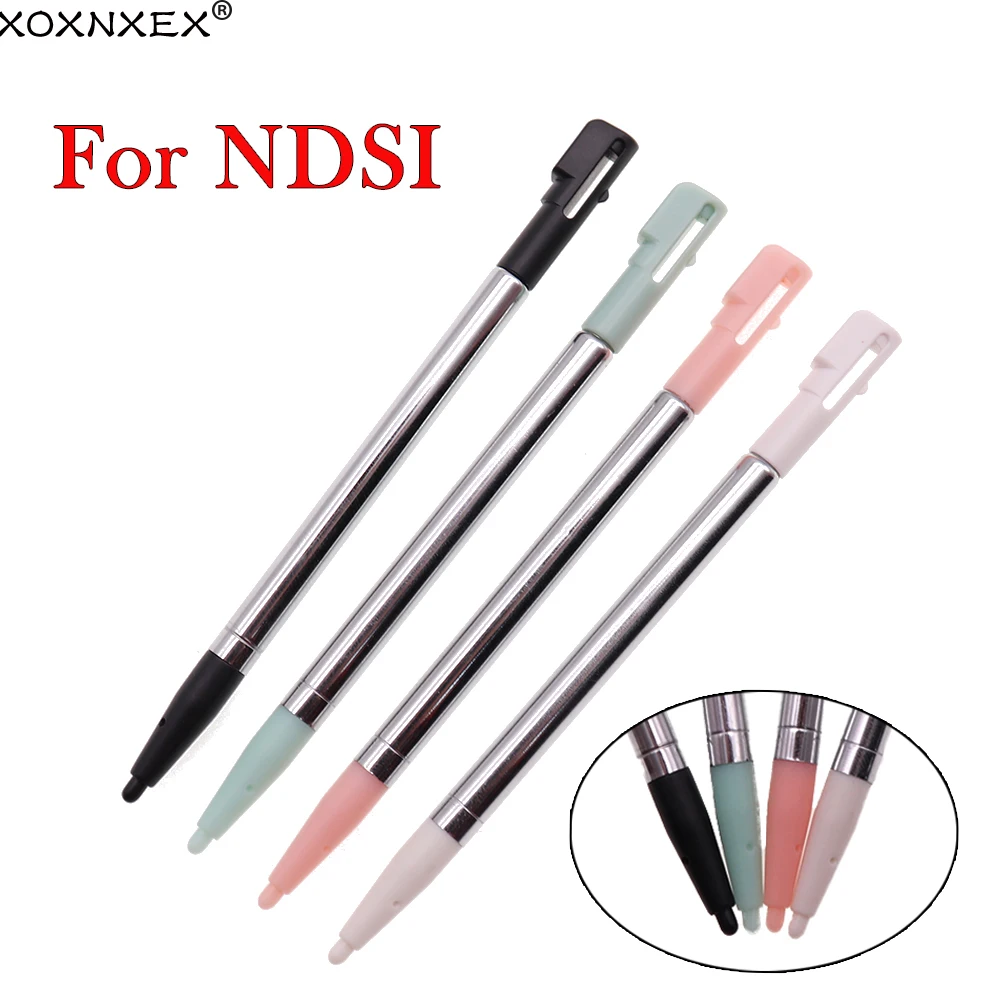 

4pcs Metal Retractable Extendable Touch Screen Stylus Pen Stylus for Nintendo DSi For NDSi