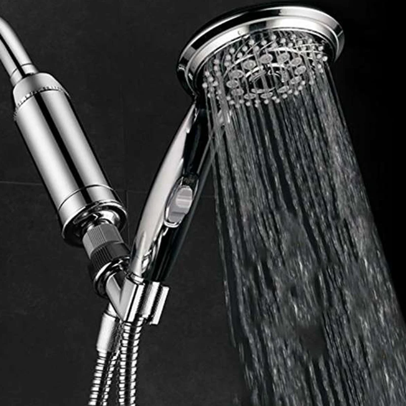 Shower Filter - High Output Showerhead Filter with - Removes Chlorine Heavy Metals Fluoride and Other Sediments Suitable for Uni
Shower Filter - High Output Showerhead Filter with - Removes Chlorine Heavy Metals Fluoride and Other Sediments Suitable for Uni