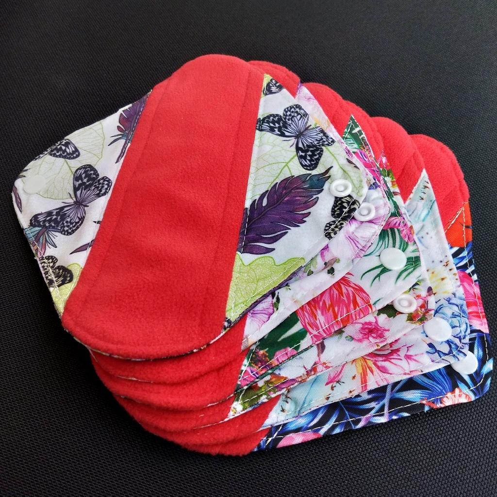 10pc Daliy Use culotte regles Reusable Stay Dry Panty Liners Women Cloth Menstrual Pads Washable Sanitary Pad Towel
10pc Daliy Use culotte regles Reusable Stay Dry Panty Liners Women Cloth Menstrual Pads Washable Sanitary Pad Towel