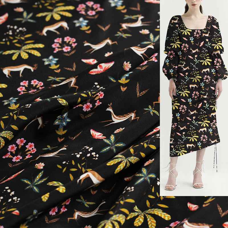 White Waxberry 12momme Crepe De Chine Silk Digital Printed Fabric Garment Material Summer Women Dress Shirt DIY Freeshipping
White Waxberry 12momme Crepe De Chine Silk Digital Printed Fabric Garment Material Summer Women Dress Shirt DIY Freeshipping