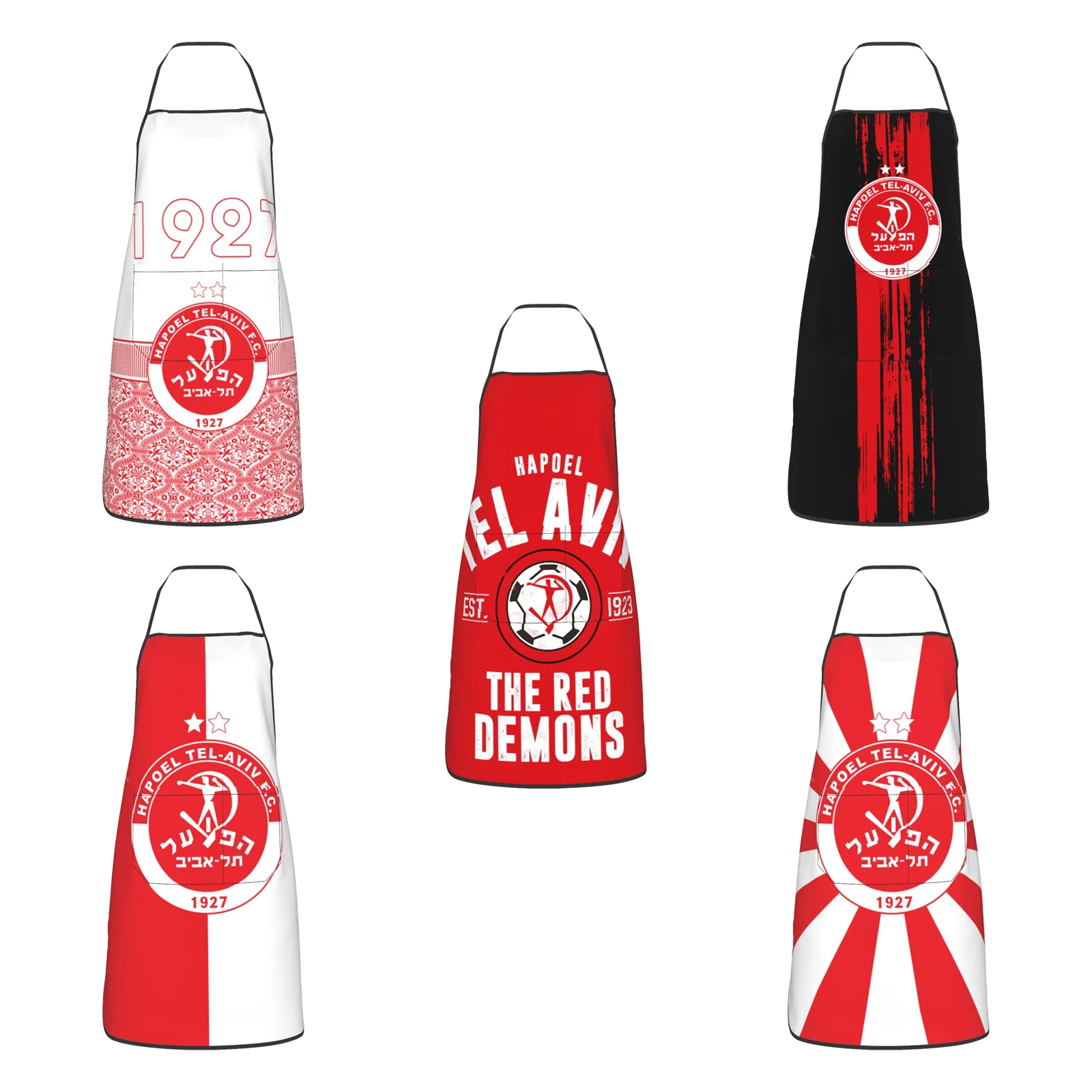 Hapoel Tel Aviv Adjustable Bib Apron Waterdrop Resistant with Pocket Cooking Kitchen Aprons for Men and Women
Hapoel Tel Aviv Adjustable Bib Apron Waterdrop Resistant with Pocket Cooking Kitchen Aprons for Men and Women