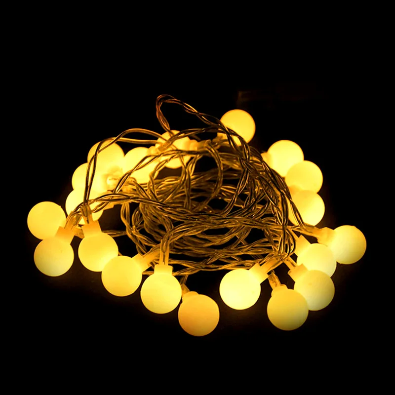 3M Fairy LED Light Balls String Lights Merry Christmas Decorations For Home Christmas Tree Ornaments Xmas Navidad Gifts New Year
3M Fairy LED Light Balls String Lights Merry Christmas Decorations For Home Christmas Tree Ornaments Xmas Navidad Gifts New Year