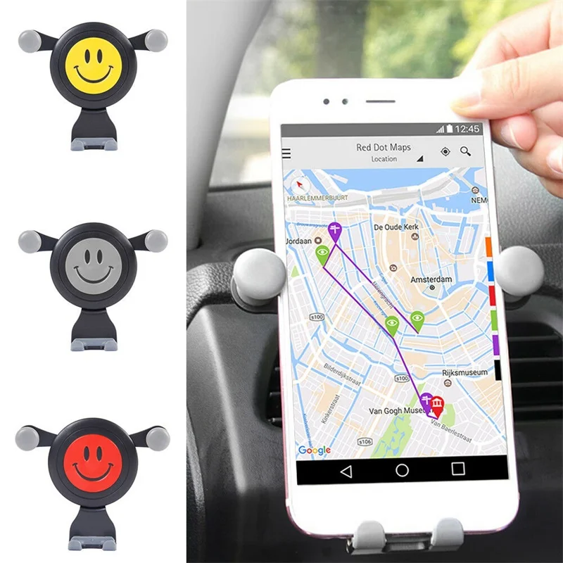 Car Phone Holder Gravity Air Vent Mount Cell Smartphone Holder For iPhone XR Samsung Huawei In Car Mobile Phone Holder Stand GPS
Car Phone Holder Gravity Air Vent Mount Cell Smartphone Holder For iPhone XR Samsung Huawei In Car Mobile Phone Holder Stand GPS