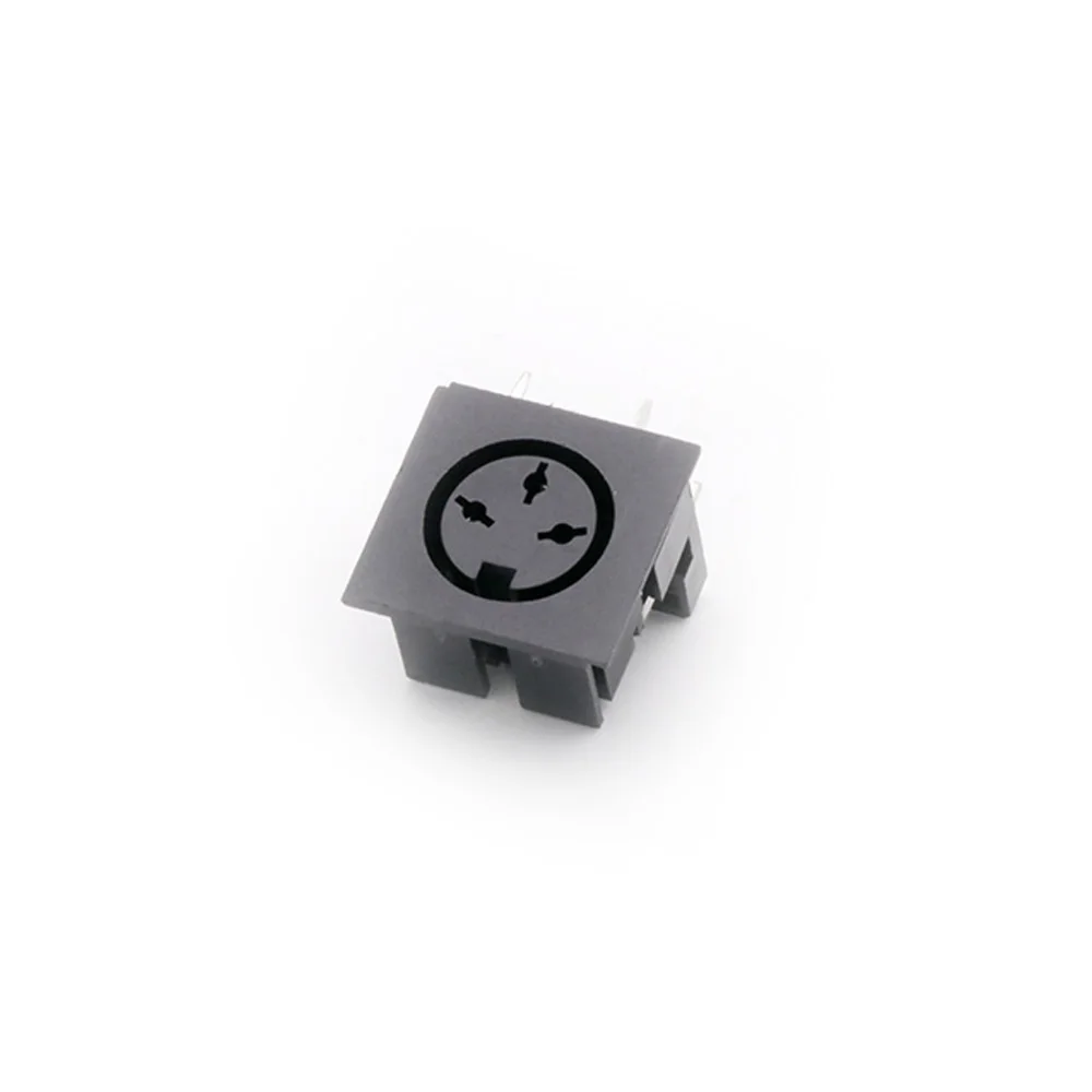100 . S- Micro Power Socket 3PIN DIN Jack Connector PCB Panel Mount Female Conector
100 . S- Micro Power Socket 3PIN DIN Jack Connector PCB Panel Mount Female Conector
