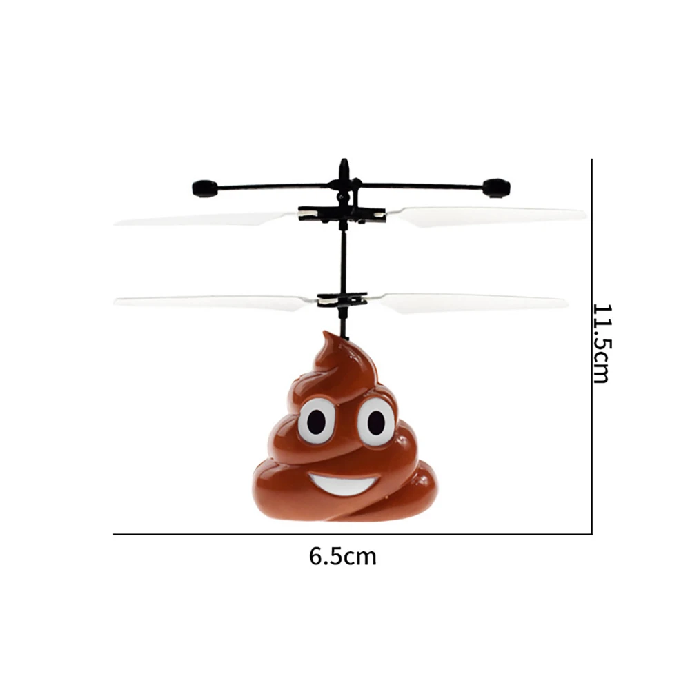 Flying Poop Toys Hovering Poop Fun Rechargeable Poop Infrared Sensor Flying Toy Induced Poop Aircraft Toy For Kids Children
Flying Poop Toys Hovering Poop Fun Rechargeable Poop Infrared Sensor Flying Toy Induced Poop Aircraft Toy For Kids Children