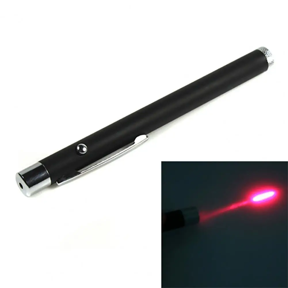 Red Laser Pointer Pen Beam Light 5mW High Power Lazer 650nm for Presentation
Red Laser Pointer Pen Beam Light 5mW High Power Lazer 650nm for Presentation