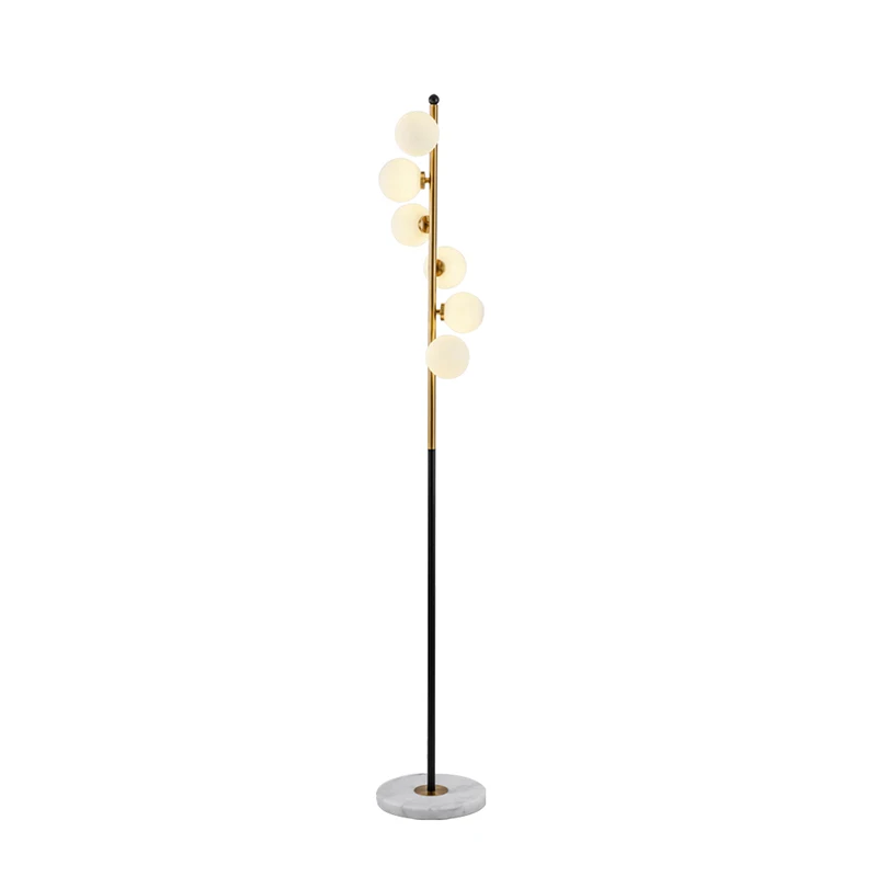 Nordic Simple Floor Lamp Glass Ball Standing Lamp Gold Light Creative Art Home Decoratio Bedroom Lighting FixturesLiving Room 
Nordic Simple Floor Lamp Glass Ball Standing Lamp Gold Light Creative Art Home Decoratio Bedroom Lighting FixturesLiving Room