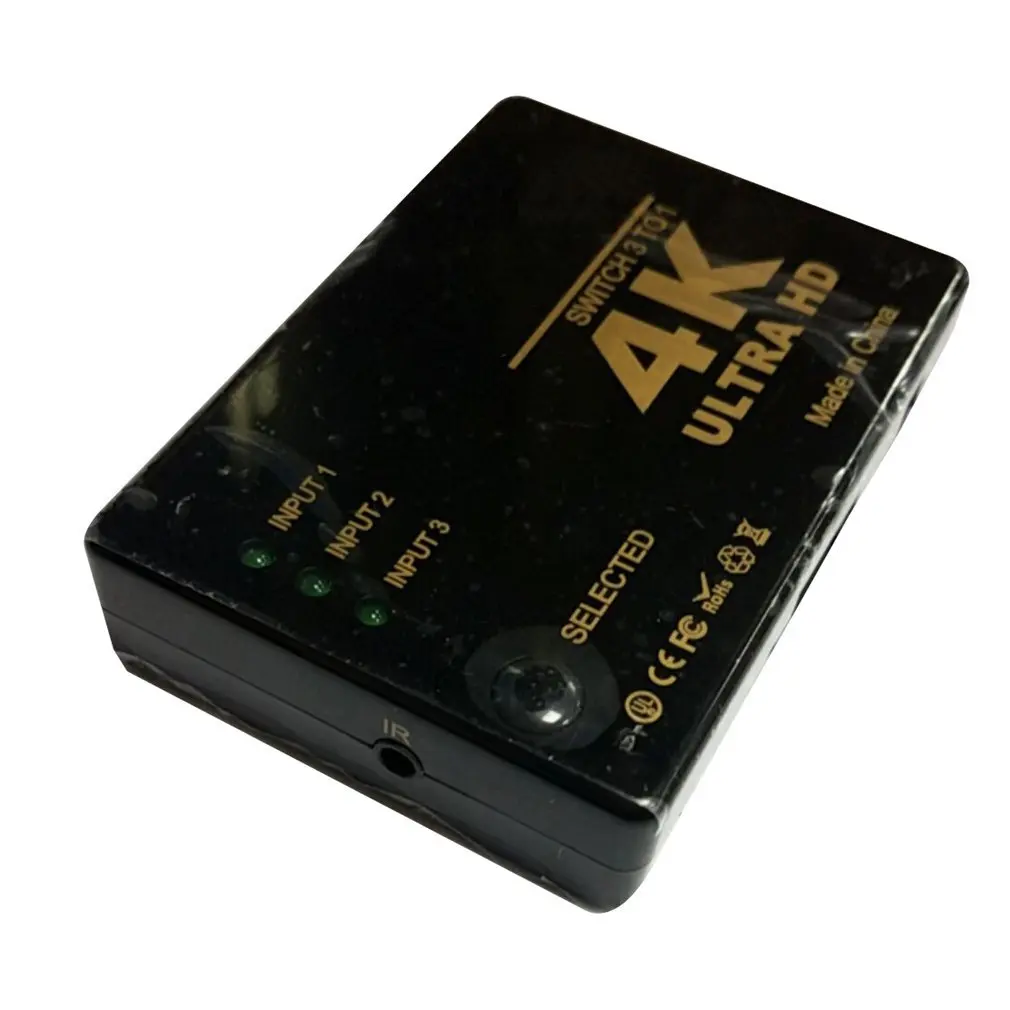 4K x 2K 1080P Коммутатор HDMI-совместимый Переключатель Селектор 3x1 разделитель коробка сверхвысокой четкости для HDTV Xbox PS3 PS4 мультимедиа
4K x 2K 1080P Коммутатор HDMI-совместимый Переключатель Селектор 3x1 разделитель коробка сверхвысокой четкости для HDTV Xbox PS3 PS4 мультимедиа