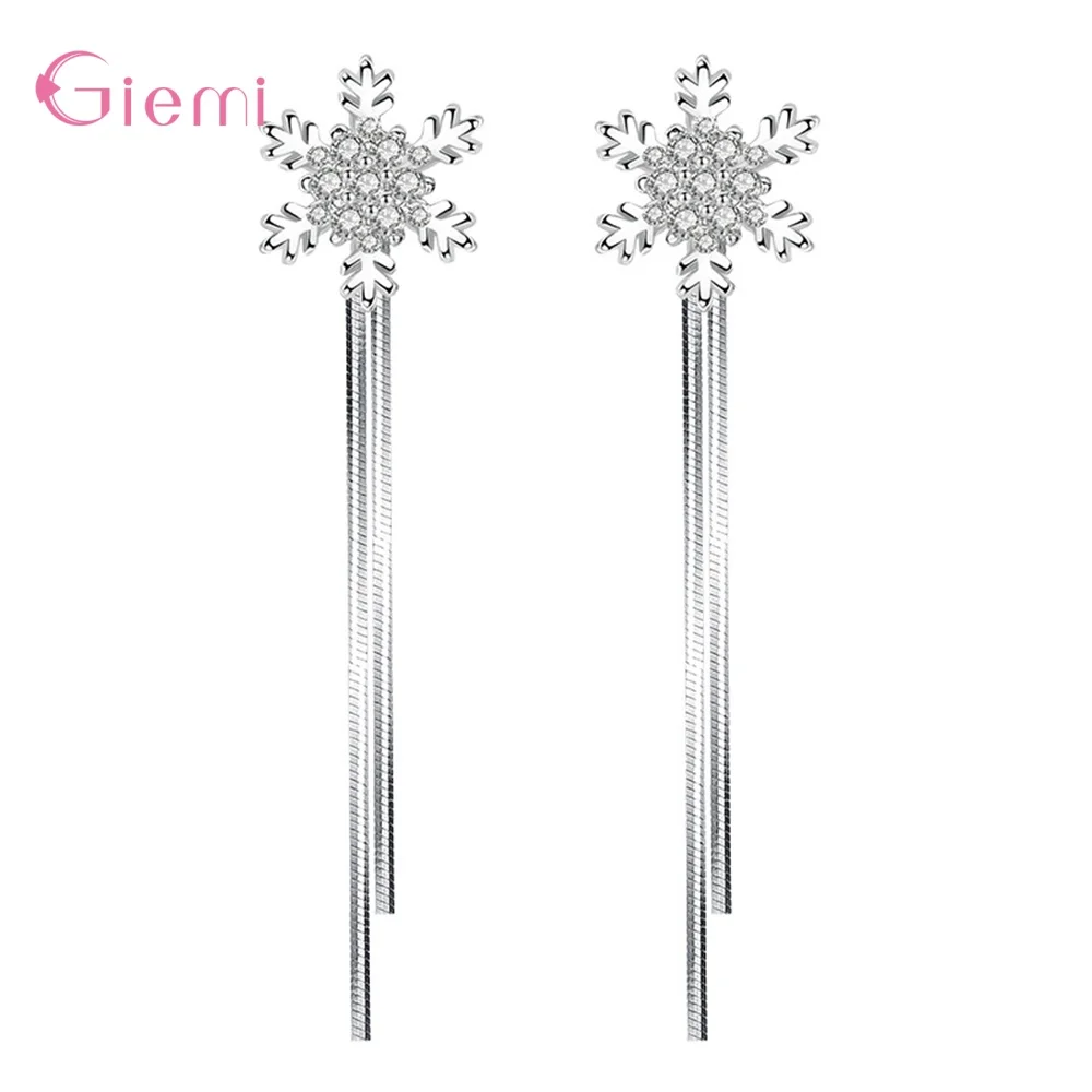 Vintage Real 925 Silver Jewelry High Quality CZ Crystal Snowflakes Stud Earrings For Women Fashion Female Jewelry Gifts
Vintage Real 925 Silver Jewelry High Quality CZ Crystal Snowflakes Stud Earrings For Women Fashion Female Jewelry Gifts