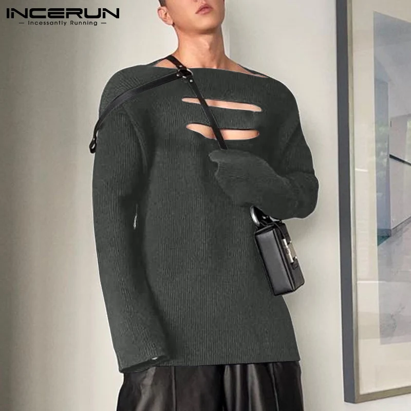 Men T Shirt Solid Color O-neck Long Sleeve Hollow Out Sexy Casual Men Clothing 2022 Streetwear Party Nightclub Tee Tops INCERUN
Men T Shirt Solid Color O-neck Long Sleeve Hollow Out Sexy Casual Men Clothing 2022 Streetwear Party Nightclub Tee Tops INCERUN
