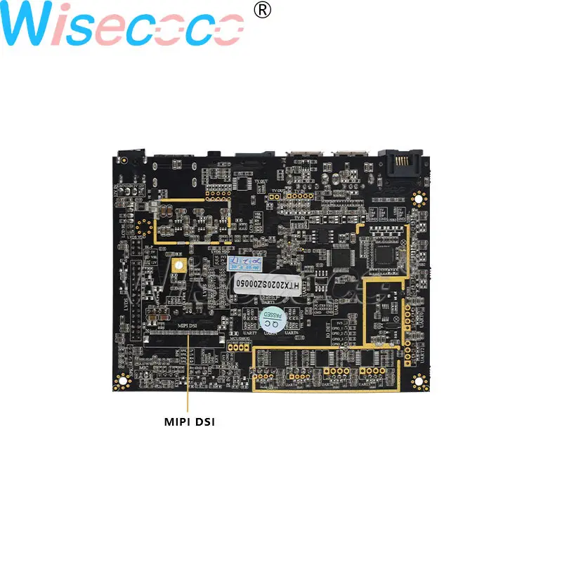 Wisecoco 12.3" Bar Display 1920*720 IPS LCD Screen High Brightness LVDS 50pin MIPI USB HOST OTG Android System Driver Board - купить по