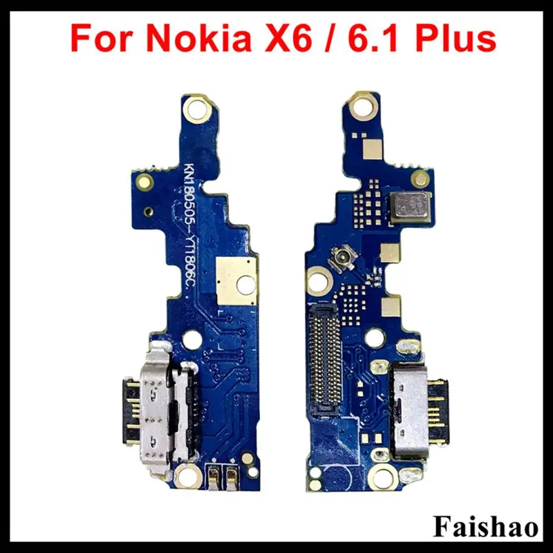FaiShao USB зарядный порт разъем зарядная док-плата с микрофоном гибкий кабель для Nokia