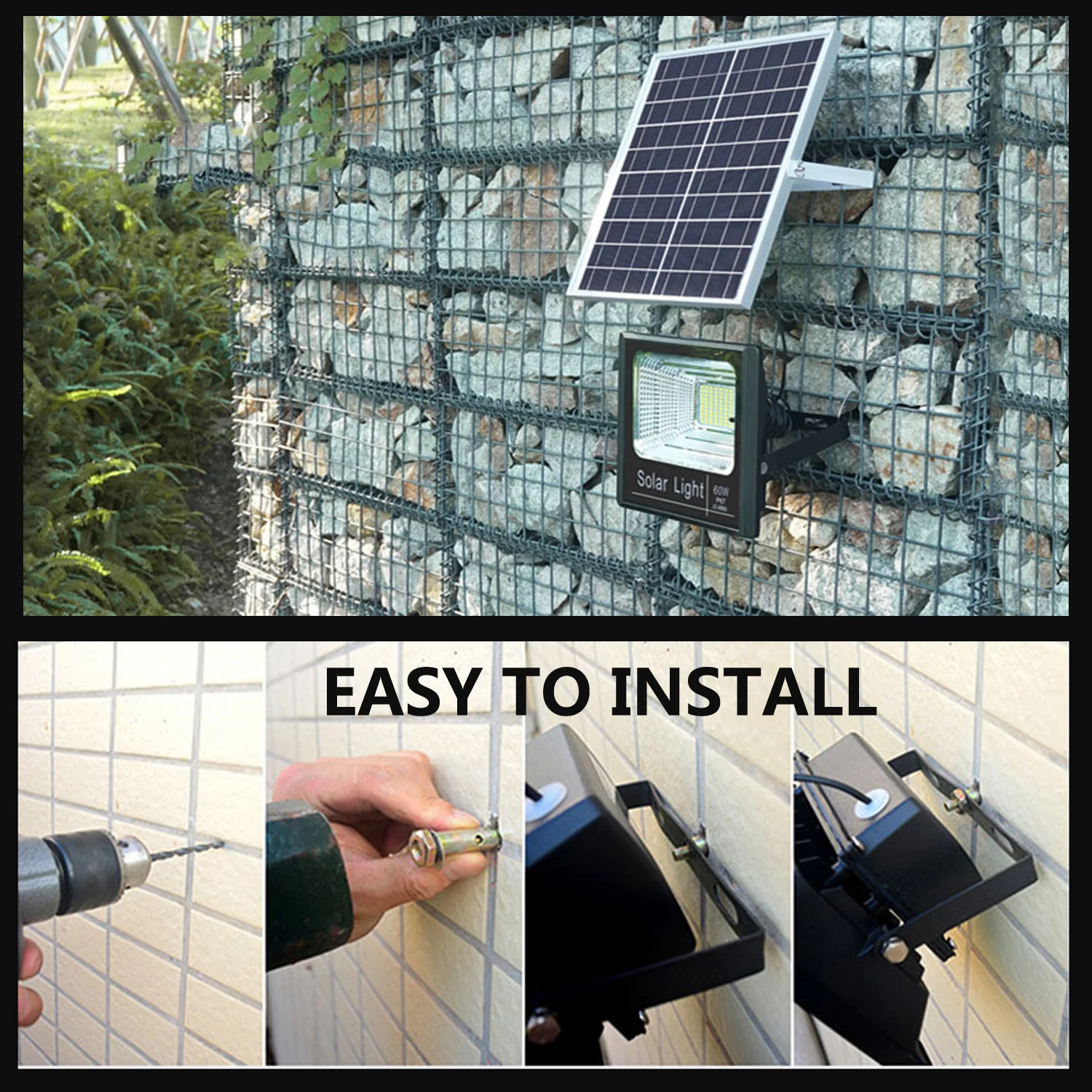 40W 60W Solar Floodlight Spotlight Waterproof LED Solar Lamp with Remote Control Solar LED Outdoor Lighting
40W 60W Solar Floodlight Spotlight Waterproof LED Solar Lamp with Remote Control Solar LED Outdoor Lighting