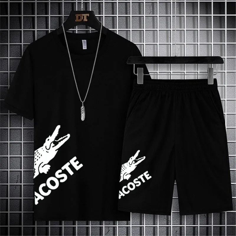 Summer Fashion Casual Brand Men's Sports Track Suit Men's Short-sleeved T-shirt 2-piece Set 5xl
Summer Fashion Casual Brand Men's Sports Track Suit Men's Short-sleeved T-shirt 2-piece Set 5xl