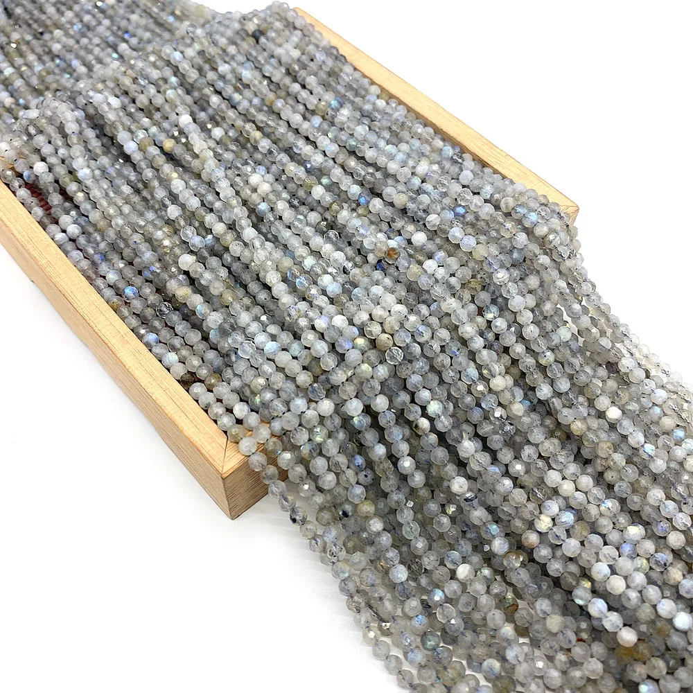 2 3 4mm Natural Faceted Gray Gemstone Beads Round Mineral Beads for Jewelry Making DIY Bracelet Earrings Accessory Apatite
2 3 4mm Natural Faceted Gray Gemstone Beads Round Mineral Beads for Jewelry Making DIY Bracelet Earrings Accessory Apatite