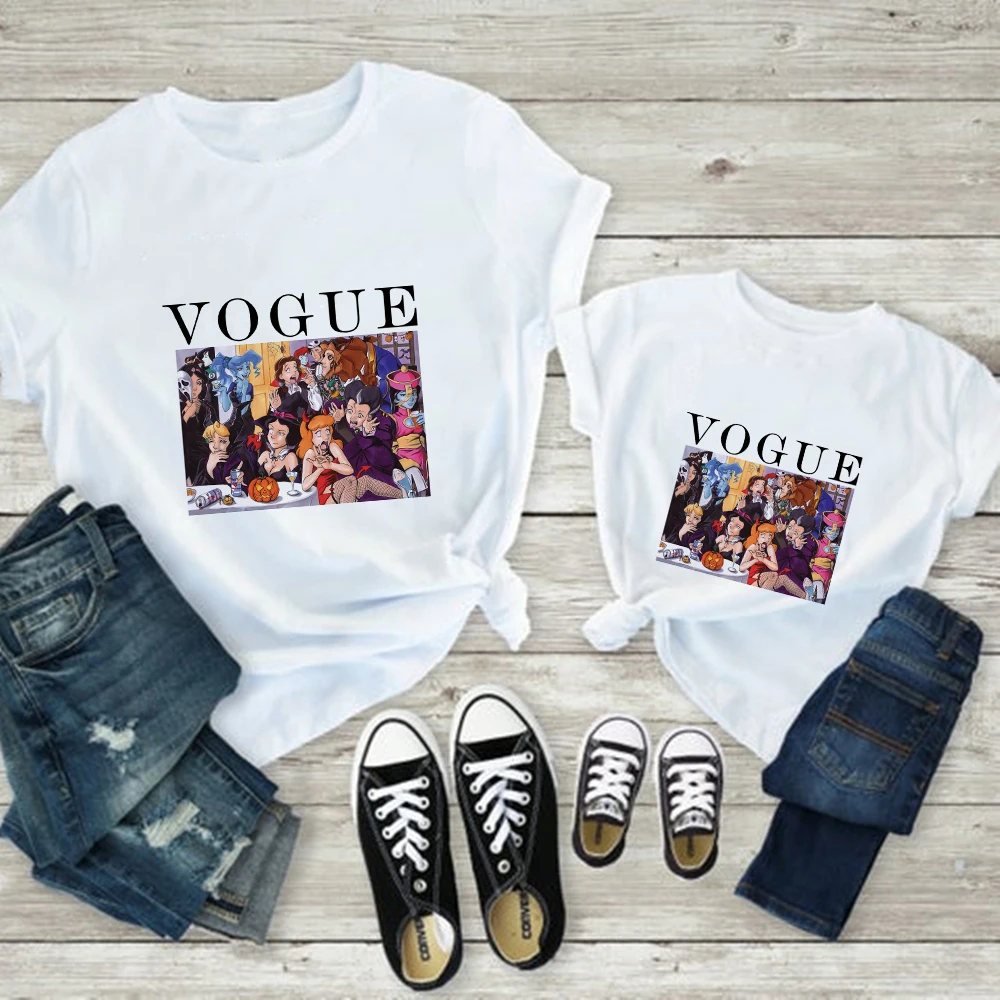 Disney Funny Princess Printed Spoof Tee shirt Mom Girl Harajuku Vogue Tops Ropa 2021 Mother and Daughter Matching Clothing
Disney Funny Princess Printed Spoof Tee shirt Mom Girl Harajuku Vogue Tops Ropa 2021 Mother and Daughter Matching Clothing