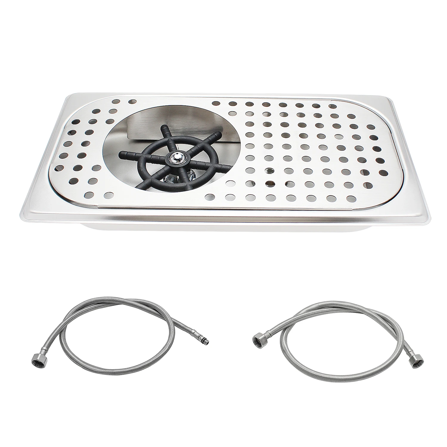 Cup Rinser Silver Stainless Steel Cup Rinser For Bar Rinser Coffee Cup Washer Glass Cleaning Rinser Kitchen Sink Accessories
Cup Rinser Silver Stainless Steel Cup Rinser For Bar Rinser Coffee Cup Washer Glass Cleaning Rinser Kitchen Sink Accessories