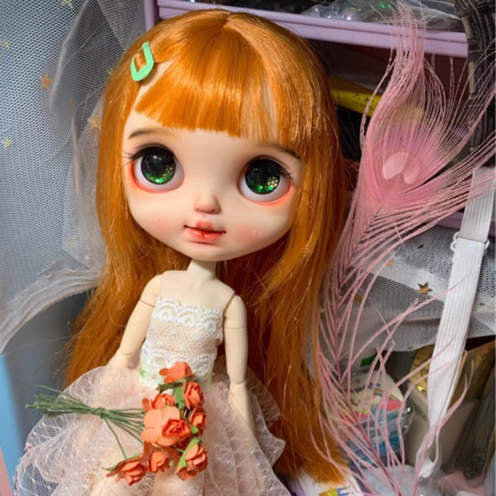 1/6 BJD 30CM Doll toys 19 joint Top Quality Chinese Doll BJD Ball Joint Doll Brown wig white skin makeup doll blyth 10.28.1
1/6 BJD 30CM Doll toys 19 joint Top Quality Chinese Doll BJD Ball Joint Doll Brown wig white skin makeup doll blyth 10.28.1