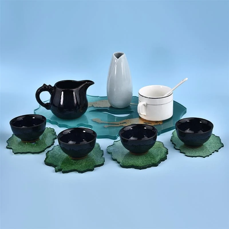5Pc Large Irregular Resin Coaster Molds DIY Silicone Tray Fruit Tea Cup Mat Geode Agate Platter Epoxy Resin Molds Kit
5Pc Large Irregular Resin Coaster Molds DIY Silicone Tray Fruit Tea Cup Mat Geode Agate Platter Epoxy Resin Molds Kit