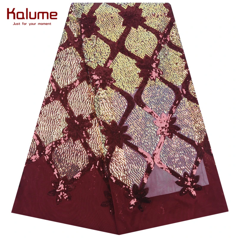 Kalume New Listing African Lace Fabric With Sequins Cyan French Mesh Lace Fabric Full Of Sequins For Nigerian Party Dress F1890 
Kalume New Listing African Lace Fabric With Sequins Cyan French Mesh Lace Fabric Full Of Sequins For Nigerian Party Dress F1890
