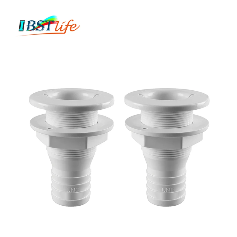 2X Nylon Plastic Thru Hull Bilge Fitting For Bilge Pump Aerator Hose of Boat Marine Yacht Sail RV Camper Truck 3/4 to 1 inch
2X Nylon Plastic Thru Hull Bilge Fitting For Bilge Pump Aerator Hose of Boat Marine Yacht Sail RV Camper Truck 3/4 to 1 inch