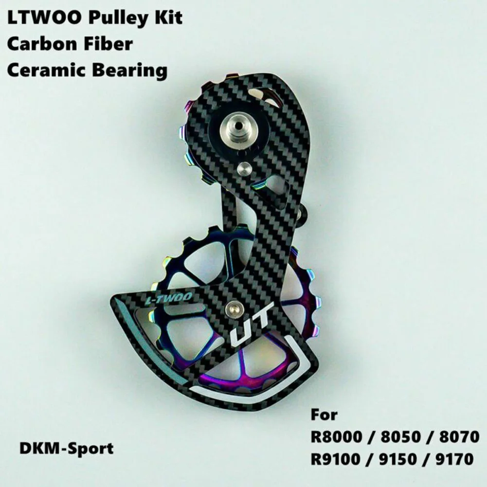 Ceramic Bearing Carbon Fiber Bike Rear Derailleur Cage Pulley Wheel Kit Cycling Bike Bicycle Components & Parts Accessories
Ceramic Bearing Carbon Fiber Bike Rear Derailleur Cage Pulley Wheel Kit Cycling Bike Bicycle Components & Parts Accessories