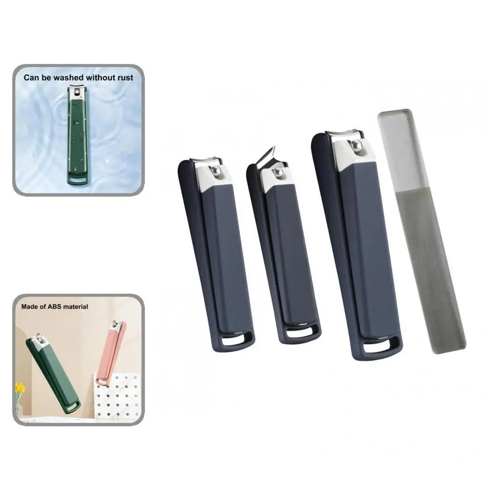 4Pcs Nail Clipper Trimmers Set Durable Sturdy Easy Cleaning for Travel Nail Trimmers Set Nail Cutters Set
4Pcs Nail Clipper Trimmers Set Durable Sturdy Easy Cleaning for Travel Nail Trimmers Set Nail Cutters Set