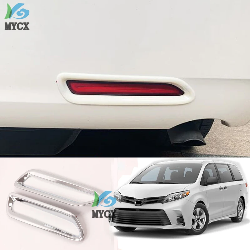 For Toyota Sienna 2019 2020 ABS Chrome Rear Fog Light Lamp Cover Trim Foglight Protector Sticker Accessories Car Styling
For Toyota Sienna 2019 2020 ABS Chrome Rear Fog Light Lamp Cover Trim Foglight Protector Sticker Accessories Car Styling