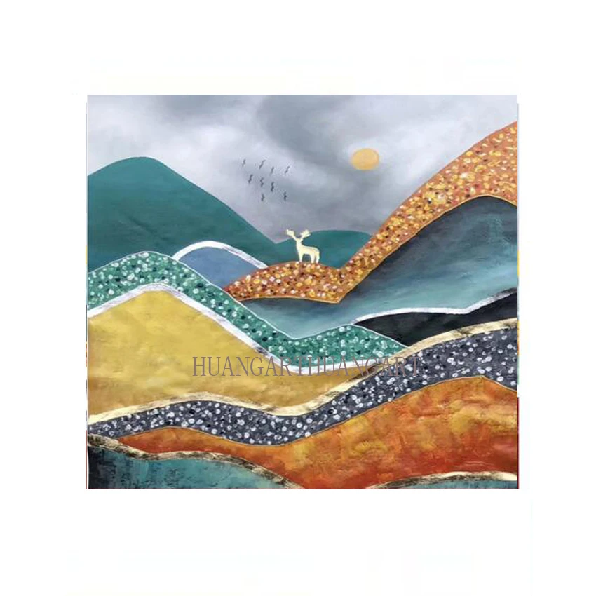 100% Hand Painted Abstract Scenery Mountain Oil Painting On Canvas Wall Art Frameless Picture Decoration For Live Room Home Deco
100% Hand Painted Abstract Scenery Mountain Oil Painting On Canvas Wall Art Frameless Picture Decoration For Live Room Home Deco