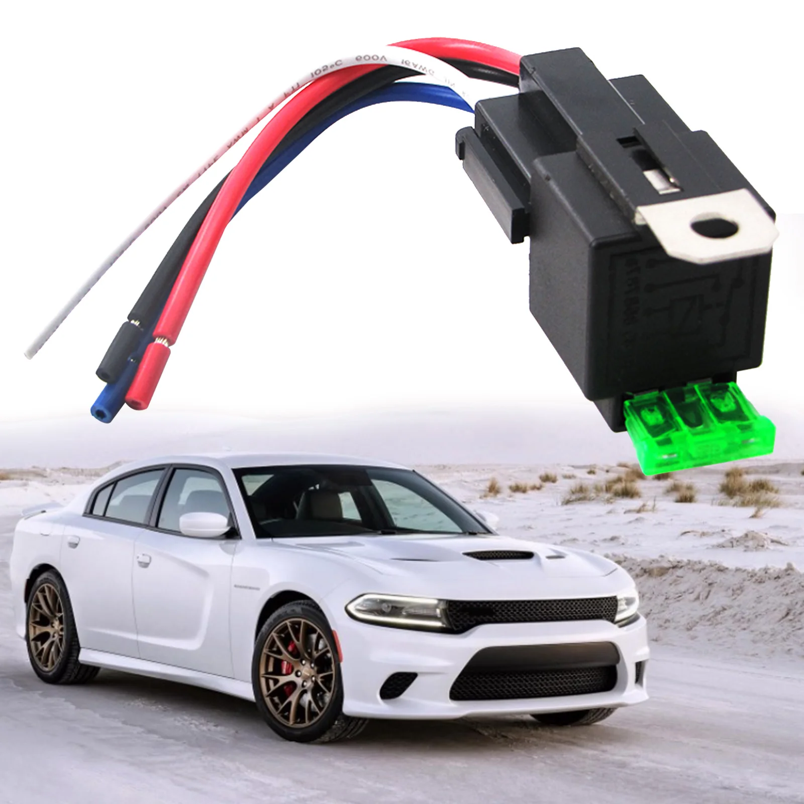 Electronic Relay Automotive Relay With Insurance Film Car Fuse For 4pin 5pin DC 12V / 24V 30A Waterproof Pre-wired High Quality
Electronic Relay Automotive Relay With Insurance Film Car Fuse For 4pin 5pin DC 12V / 24V 30A Waterproof Pre-wired High Quality