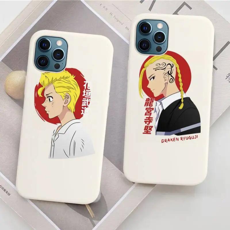 Tokyo Revengers Phone Case Soft Solid Color for iPhone 11 12 13 mini pro XS MAX 8 7 6 6S Plus X XR
Tokyo Revengers Phone Case Soft Solid Color for iPhone 11 12 13 mini pro XS MAX 8 7 6 6S Plus X XR