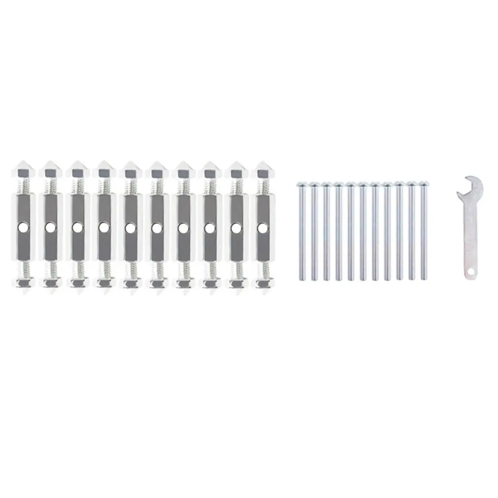 10 Pairs 118 Type Wall Switch Cassette Lower Case Damage Repair Tools Adjustable Length Bracket Rod Lever Socket Screw
10 Pairs 118 Type Wall Switch Cassette Lower Case Damage Repair Tools Adjustable Length Bracket Rod Lever Socket Screw
