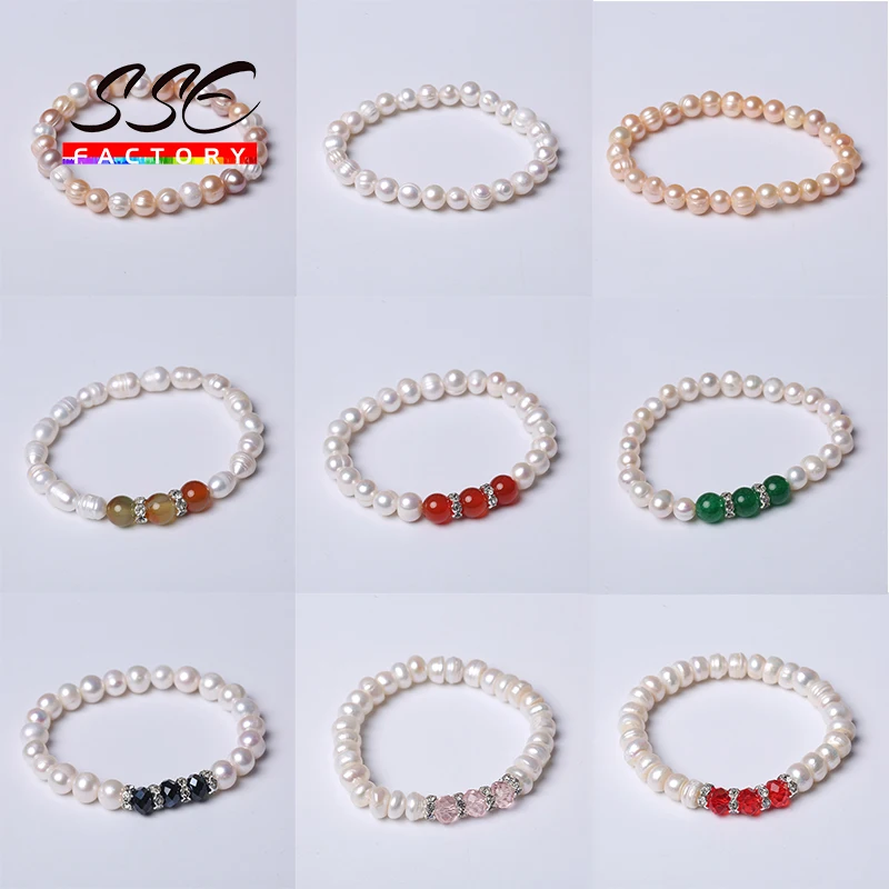 Fashion 3 Colors 100% Real Natural Freshwater Pearl Bracelets Natural Agates Pearl Bracelet For women Girl Birthday Jewelry Gift
Fashion 3 Colors 100% Real Natural Freshwater Pearl Bracelets Natural Agates Pearl Bracelet For women Girl Birthday Jewelry Gift