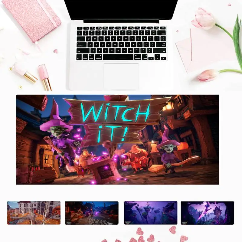 Cartoon Witch It Gaming Mouse Pad Laptop PC Computer Mause Pad Desk Mat For Big Gaming Mouse Mat For Overwatch/CS GO
Cartoon Witch It Gaming Mouse Pad Laptop PC Computer Mause Pad Desk Mat For Big Gaming Mouse Mat For Overwatch/CS GO