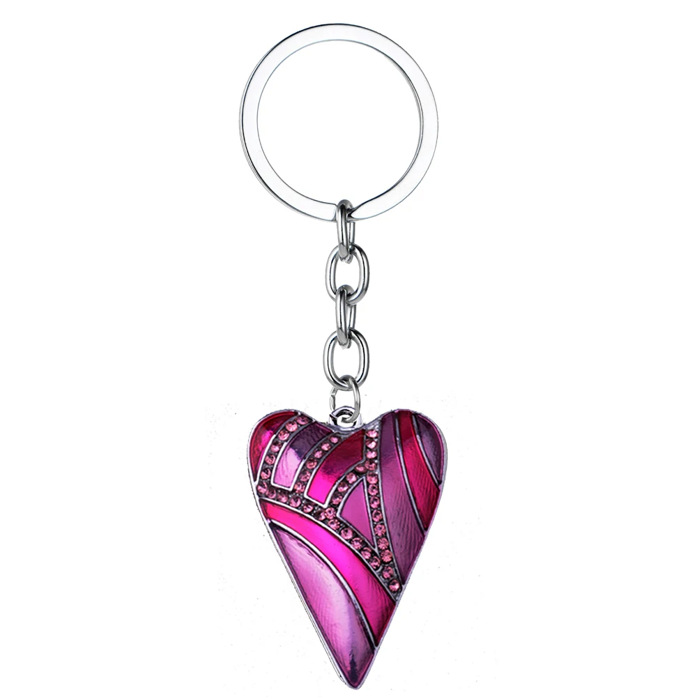 12PC Rose Red Love Heart Vintage Enamel Crystal Rhinestone Key Ring Charm Pendant Keychain Romantic wedding Gift Jewelry Keyring
12PC Rose Red Love Heart Vintage Enamel Crystal Rhinestone Key Ring Charm Pendant Keychain Romantic wedding Gift Jewelry Keyring