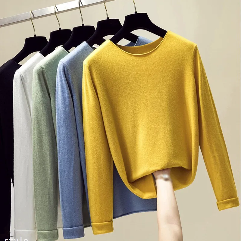 Knitting Sweater and Jumper O-Neck Tops Pullovers Casual Sweaters Womens Long Sleeve All-match Elastic Sweater .
Knitting Sweater and Jumper O-Neck Tops Pullovers Casual Sweaters Womens Long Sleeve All-match Elastic Sweater .