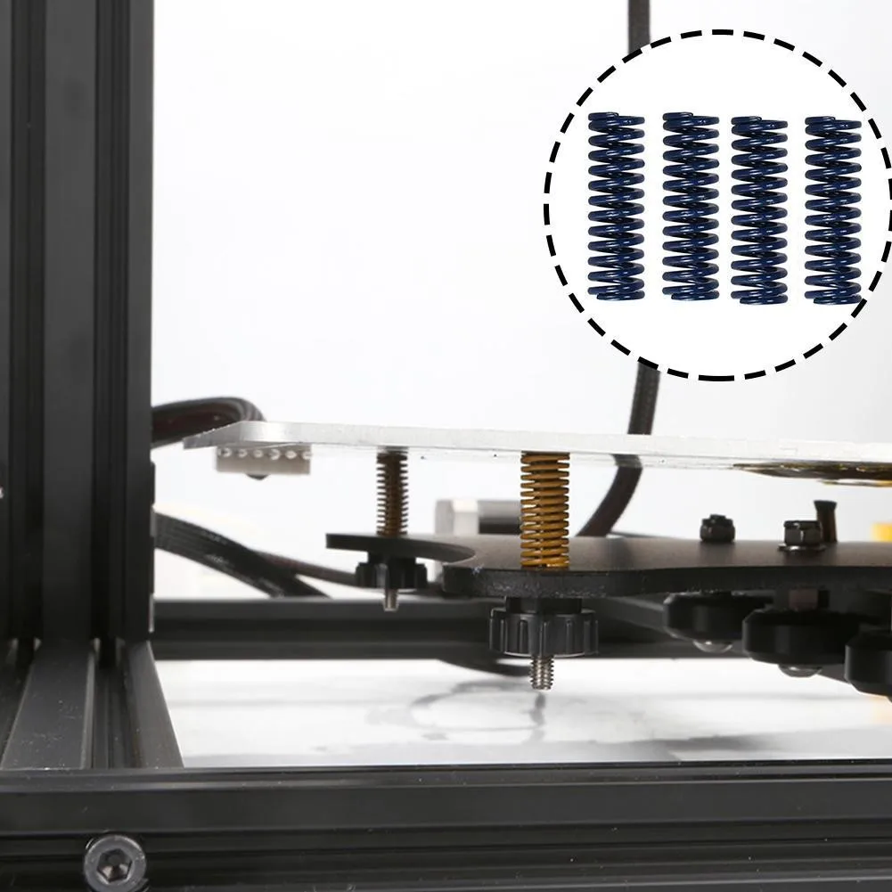 4 Pcs/set 25mm Upgraded Flat Bed Extruder Springs For Creality Ender High Quality 3 Pro CR-X CR-10 S 3D Printer Accessories
4 Pcs/set 25mm Upgraded Flat Bed Extruder Springs For Creality Ender High Quality 3 Pro CR-X CR-10 S 3D Printer Accessories