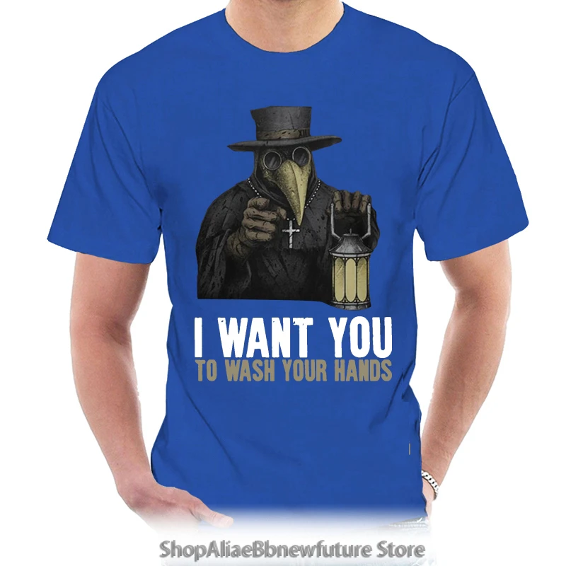 T Shirt I Want You To Wash Your Hands Plague Doctor Men Cotton S-5XL Black 3869Y
T Shirt I Want You To Wash Your Hands Plague Doctor Men Cotton S-5XL Black 3869Y