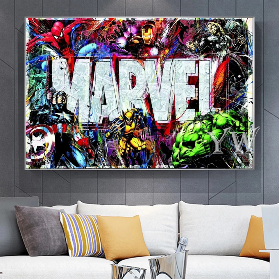 Marvel Logo Superhero DIY Diamond Painting Art Wolverine Spider Man Comic Cross Stitch Kits Diamond Mosaic Home Decor Avengers
Marvel Logo Superhero DIY Diamond Painting Art Wolverine Spider Man Comic Cross Stitch Kits Diamond Mosaic Home Decor Avengers