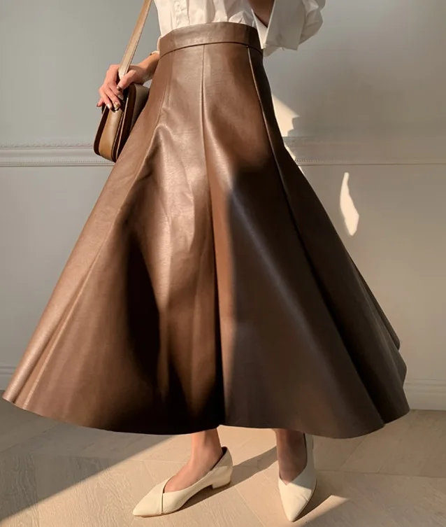 New A Line Japanese Harajuku Autumn Winter Women Skirt High Waist Solid Female Korean Streetwear Elegant Long Skirts Plus Size
New A Line Japanese Harajuku Autumn Winter Women Skirt High Waist Solid Female Korean Streetwear Elegant Long Skirts Plus Size