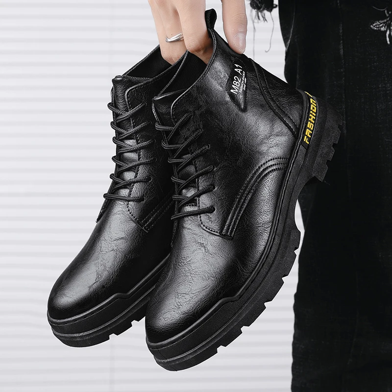 Men's High Top Sneakers Men Shoes High Top Boots Army Chelsea Western Cowboy Man Leather Zapatos Cuero Hombre De Para
Men's High Top Sneakers Men Shoes High Top Boots Army Chelsea Western Cowboy Man Leather Zapatos Cuero Hombre De Para