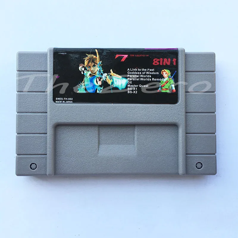 Легенда о 8 в 1 16 бит для NTSC игровой консоли картридж ссылку прошлое DX квест из двух