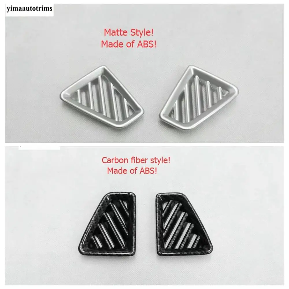 Accessories For Skoda Kodiaq 2017 - 2020 Dashboard Front Air Conditioning AC Vent Outlet Cover Trim Carbon Fiber / Matte Kit
Accessories For Skoda Kodiaq 2017 - 2020 Dashboard Front Air Conditioning AC Vent Outlet Cover Trim Carbon Fiber / Matte Kit