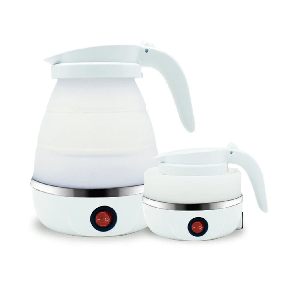 600ml Mini Electric Kettles Home Travel Foldable Portable Kettle Silicone High Temperature Resistance Water Kettle Teapot
600ml Mini Electric Kettles Home Travel Foldable Portable Kettle Silicone High Temperature Resistance Water Kettle Teapot