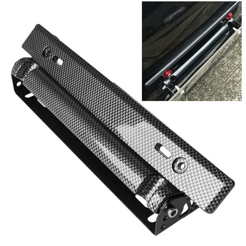 1pcs Adjustable Mount Bracket Car Modification Car License Plate Frame Holder Carbon Fiber Racing Number Plate Holder
1pcs Adjustable Mount Bracket Car Modification Car License Plate Frame Holder Carbon Fiber Racing Number Plate Holder