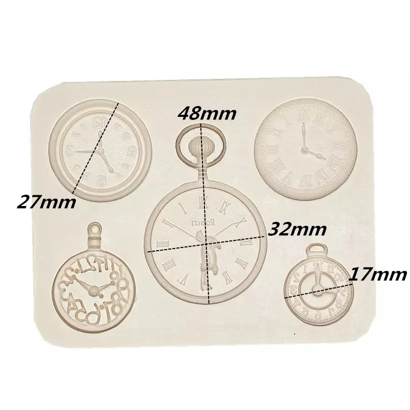 Delicate Clock Fondant Silicone Mold for DIY Pastry Cupcake Dessert Lace Cake Decoration Kitchen Accessories Baking Tool
Delicate Clock Fondant Silicone Mold for DIY Pastry Cupcake Dessert Lace Cake Decoration Kitchen Accessories Baking Tool