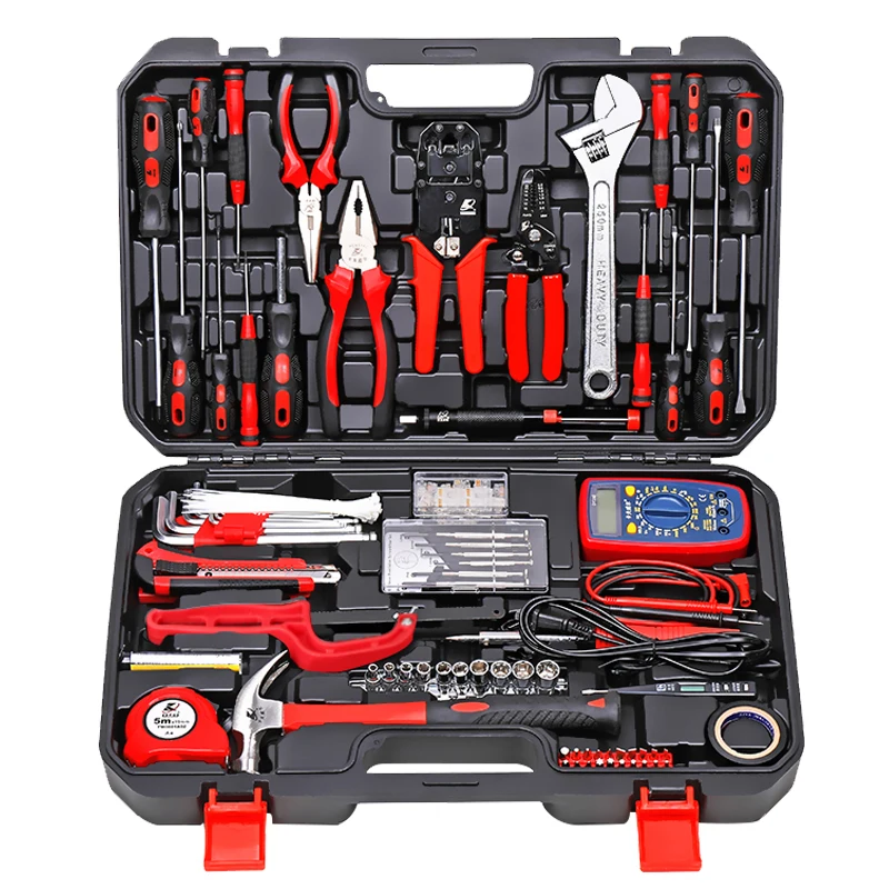 

Caffwell Electrician Dedicated Tool Set Network Repair Tool with Multimeter Telecommunications Tools Line Finder