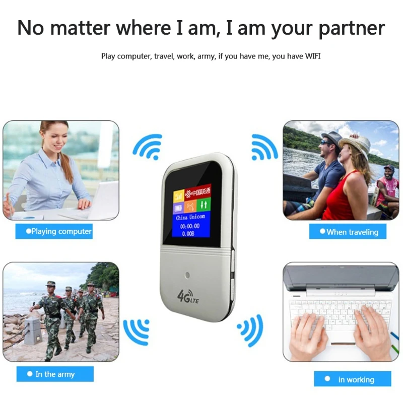 4G LTE Portable Car WIFI Wireless Internet Router Color Light Version 150Mbps Mobile Broadband Hotspot Modem
4G LTE Portable Car WIFI Wireless Internet Router Color Light Version 150Mbps Mobile Broadband Hotspot Modem