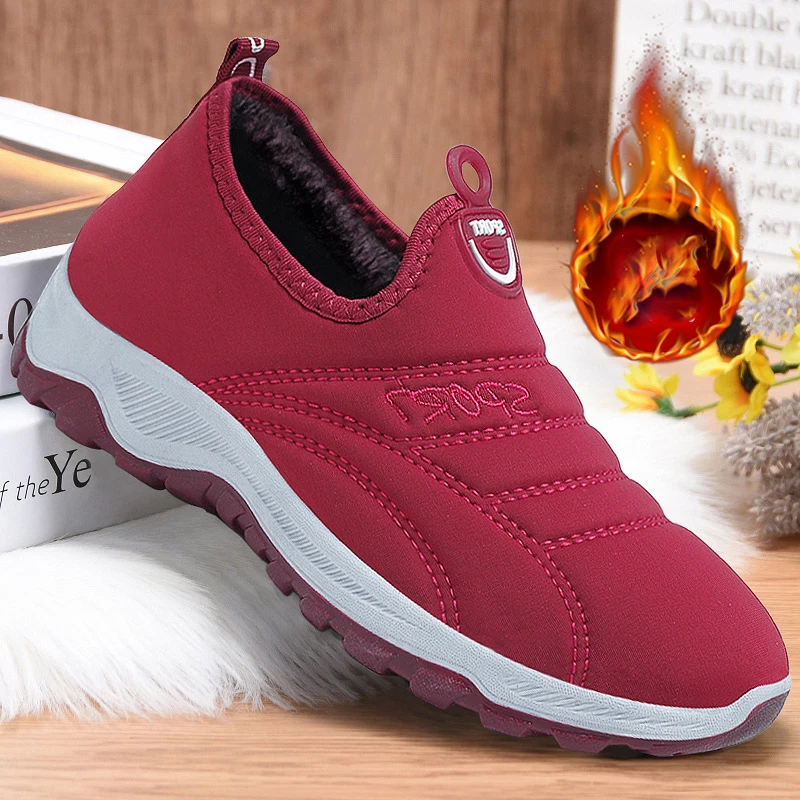 Snow Boots Women Shoes Fur Ankle Boots Winter Warm Slip On Flat Shoe Waterproof Female Sneakers
Snow Boots Women Shoes Fur Ankle Boots Winter Warm Slip On Flat Shoe Waterproof Female Sneakers